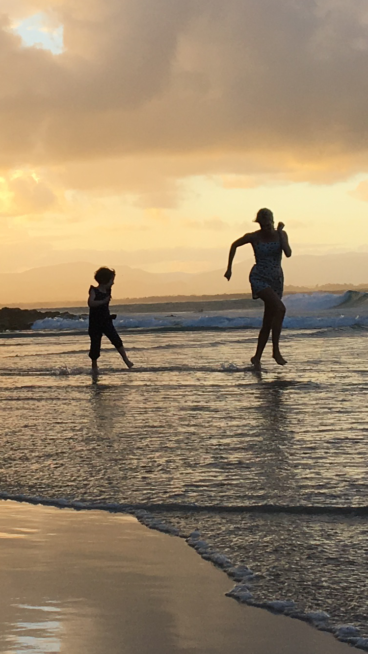 Jules Lund By the Sea with Three Byron Bay