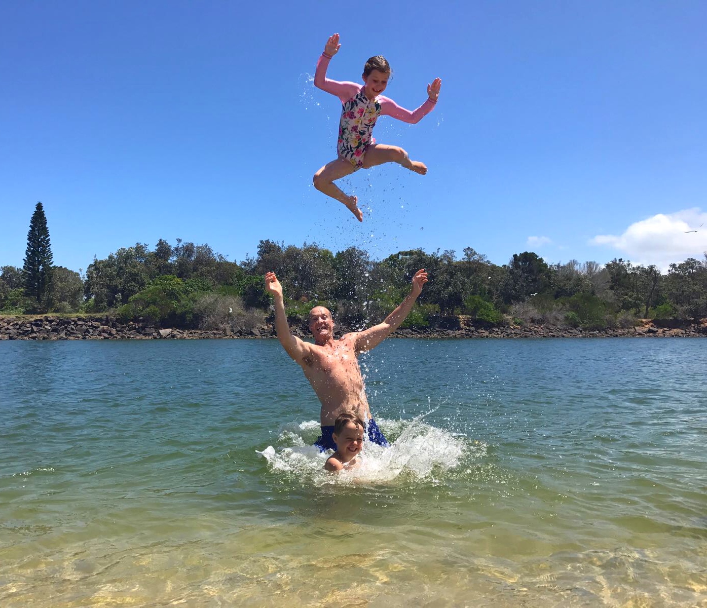 Jules Lund By the Sea with Three Byron Bay