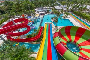 Splash Water Park Canggu Zoe Paul Mister Zimi By the Sea with Three Bali with Kids Bali with Children